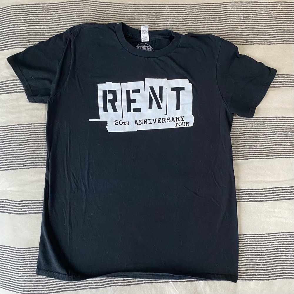 RENT 20th Anniversary Tour T-Shirt from 2017
